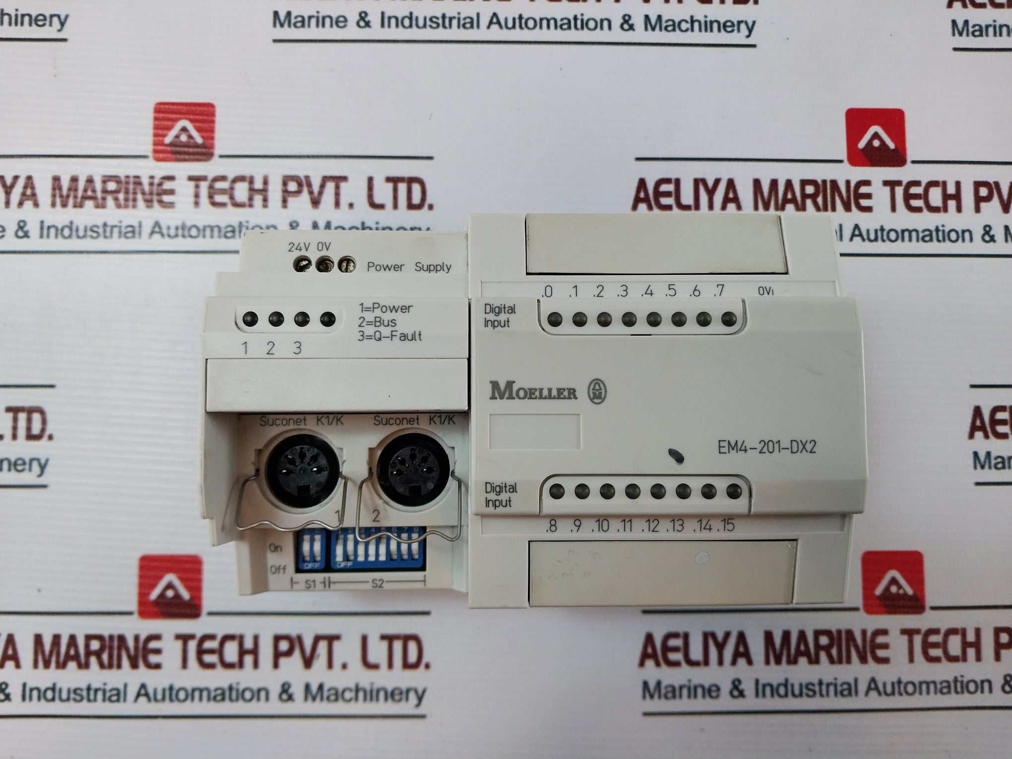 Moeller EM4-201-DX2 Expansion Module 0.4A 24VDC
