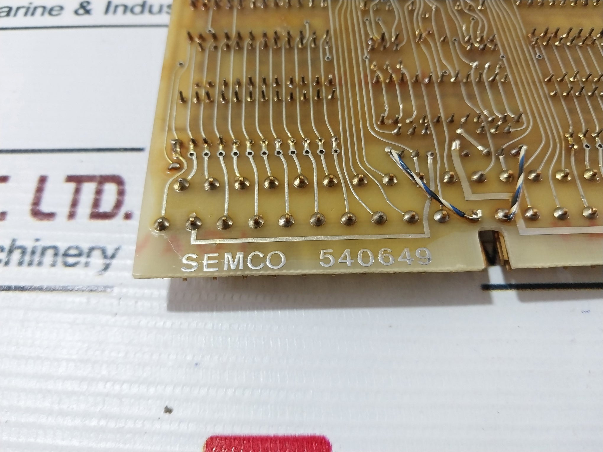 Semco 540649 Printed Circuit Board