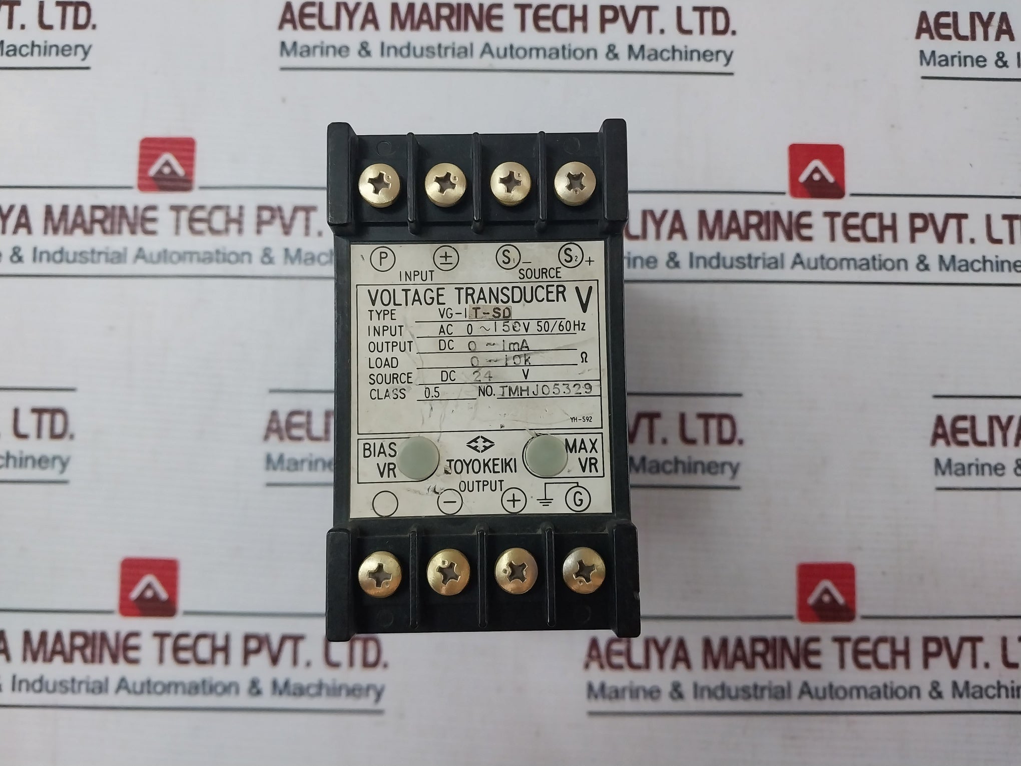 Toyokeiki Vg-1T-sd Voltage Transducer Ac 0~150V 50/60Hz