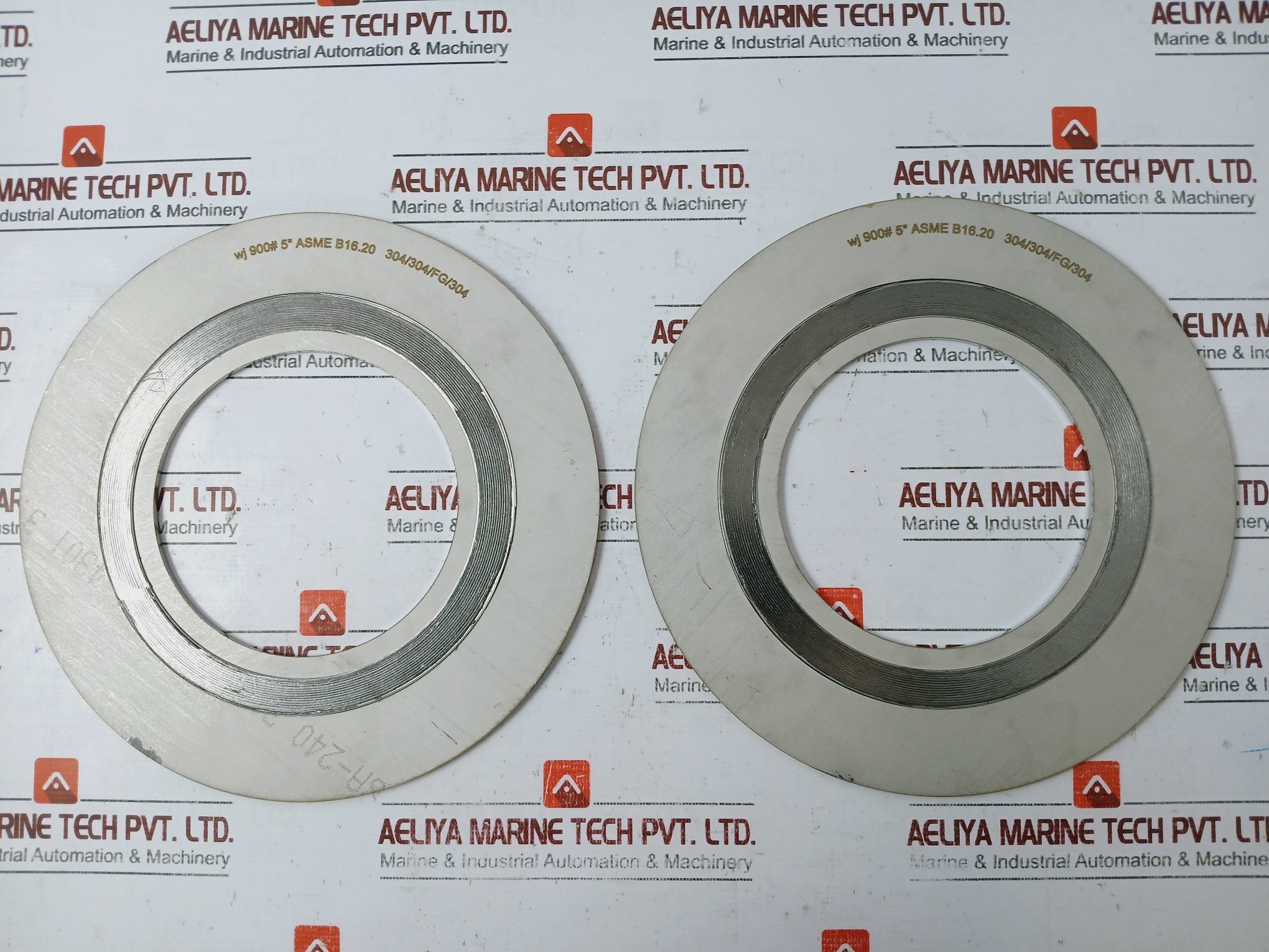 Asme B16.20 Spiral Wound Gasket 304/304/Fg/304 900 5Inch