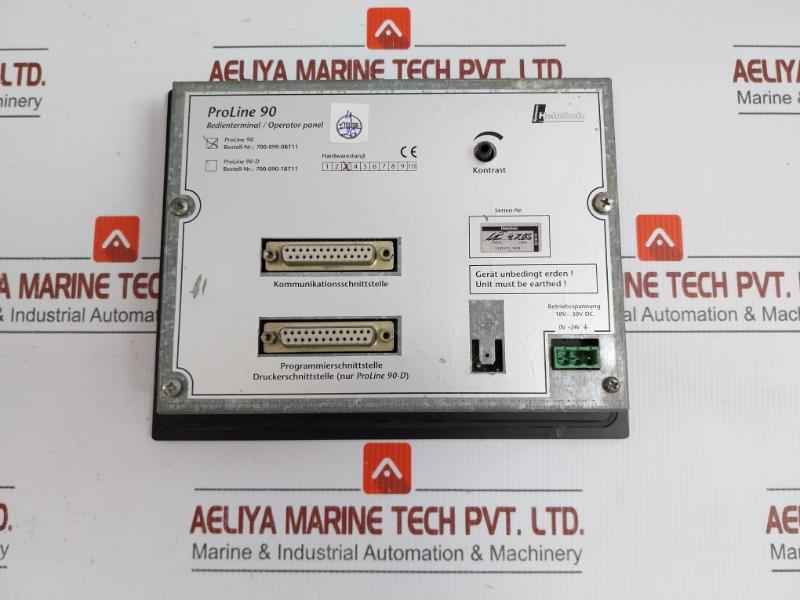 700-090-0Bt11 Proline 90 Hmi Operator Panel Seidenader 18V-30V Dc