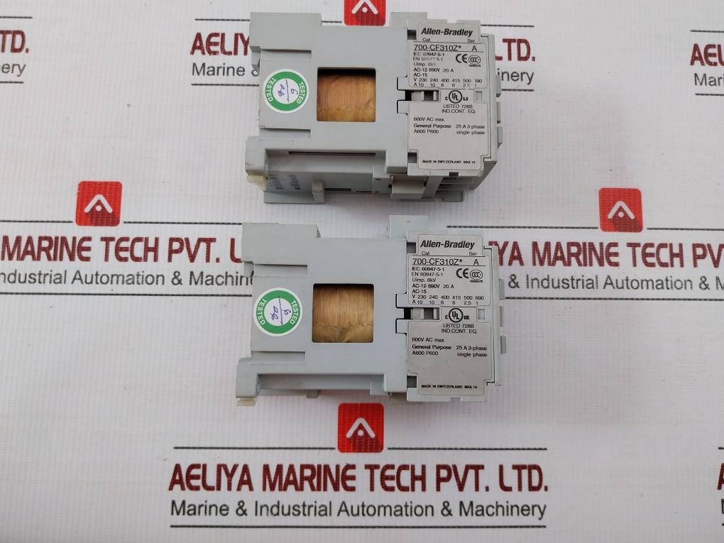 700-cf310Z* Control Relay 25A 600V Allen-bradley