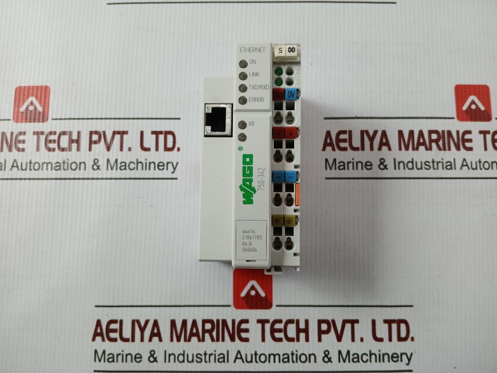 750-342 Wago 24V Dc Fieldbus Coupler Ethernet