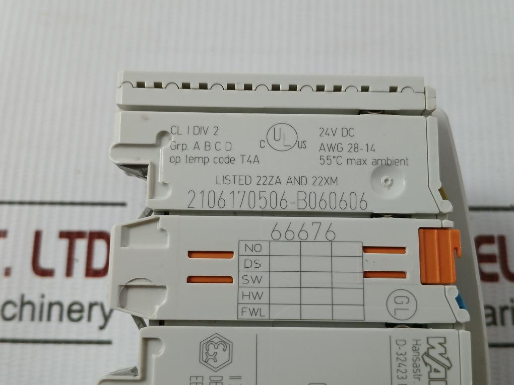 750-342 Wago 24V Dc Fieldbus Coupler Ethernet