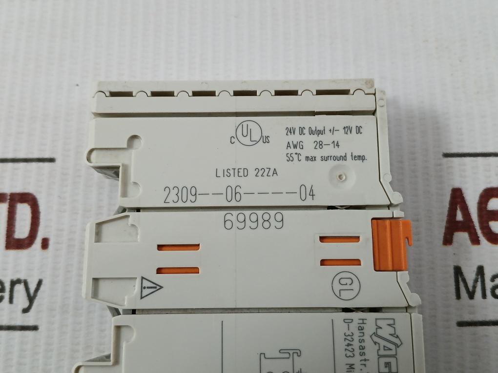 750-608 Trimmer-module Wago /1K/+/-12V Dc