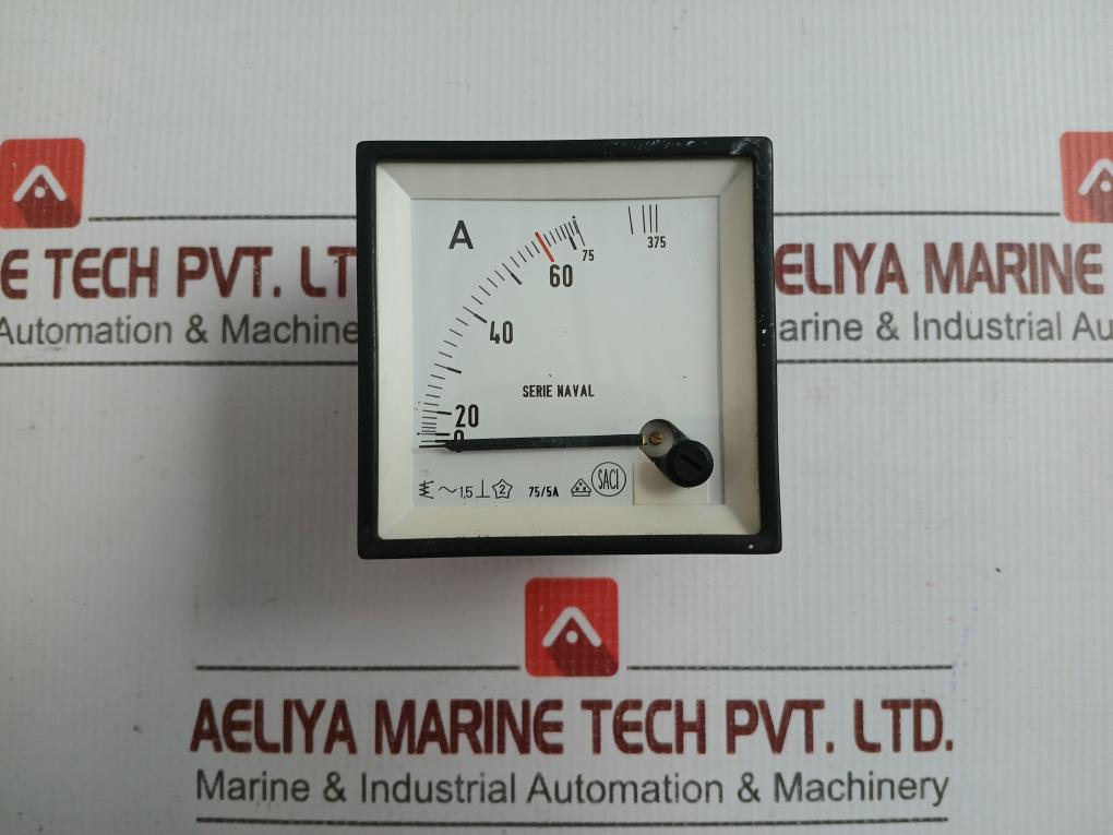 75/5A Analog Amp Meter Saci