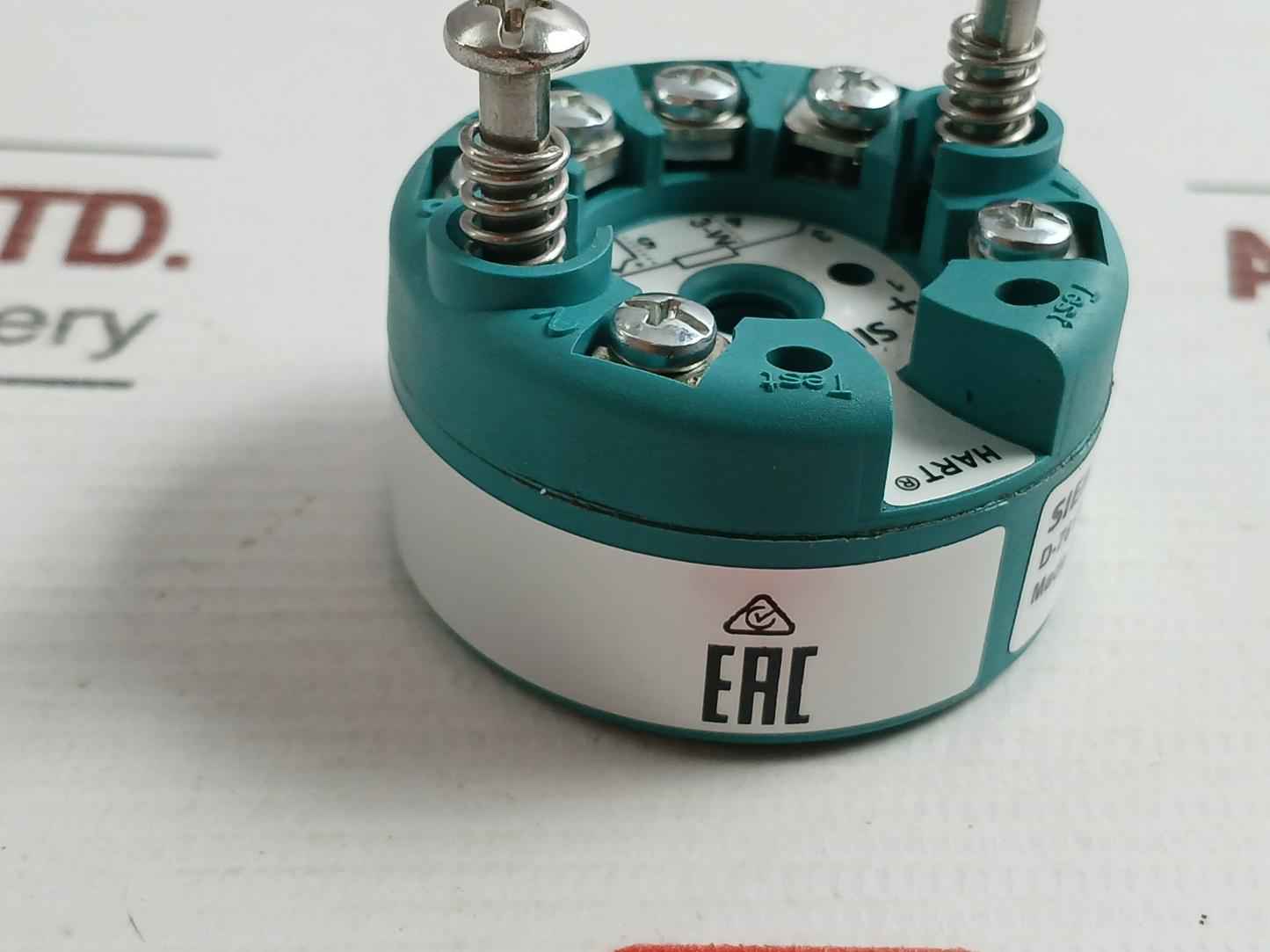 7Ng3212-0Nn00 Temperature Transmitter Sitrans Th300 Siemens