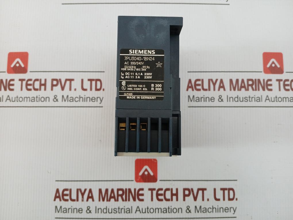 7Pu3040-1Bn24 Timing Relay Ac 200/240V-50/60Hz Siemens