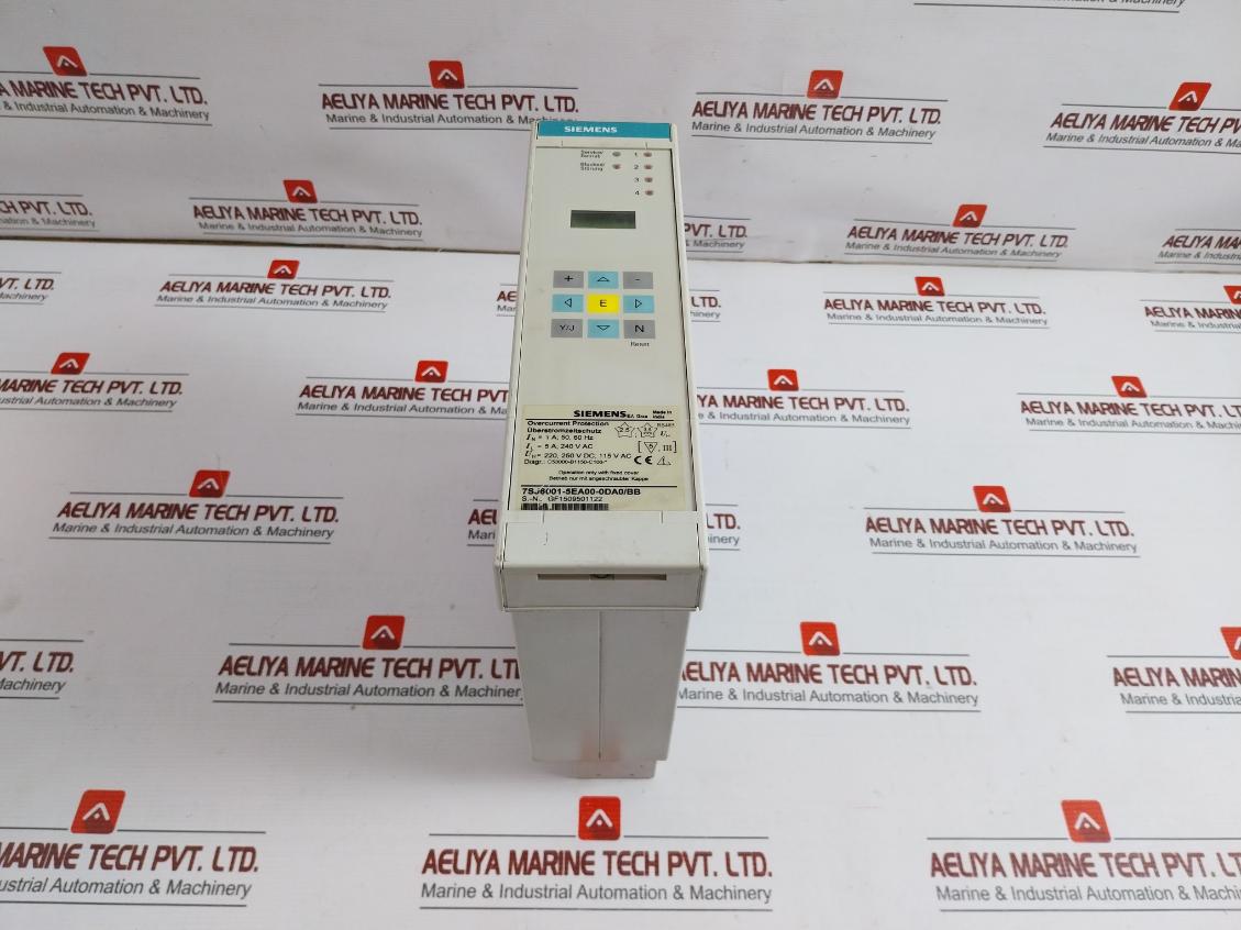 7Sj6001-5Ea00-0Da0/Bb Overcurrent Protection Module By Siemens 50-60 Hz