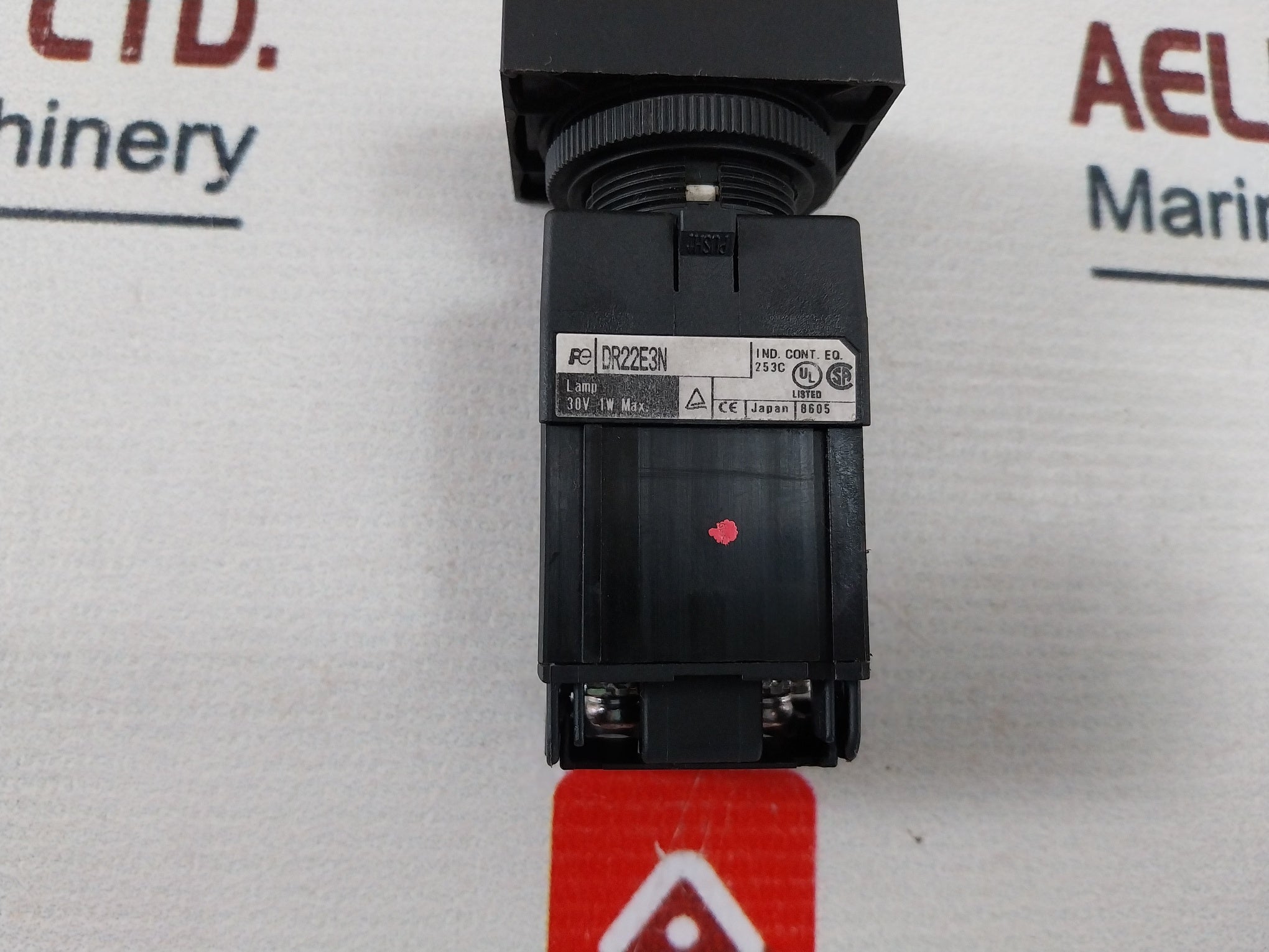 Fuji Electric Ar9T511-m White Clear Indicator Pilot Light Ac440V