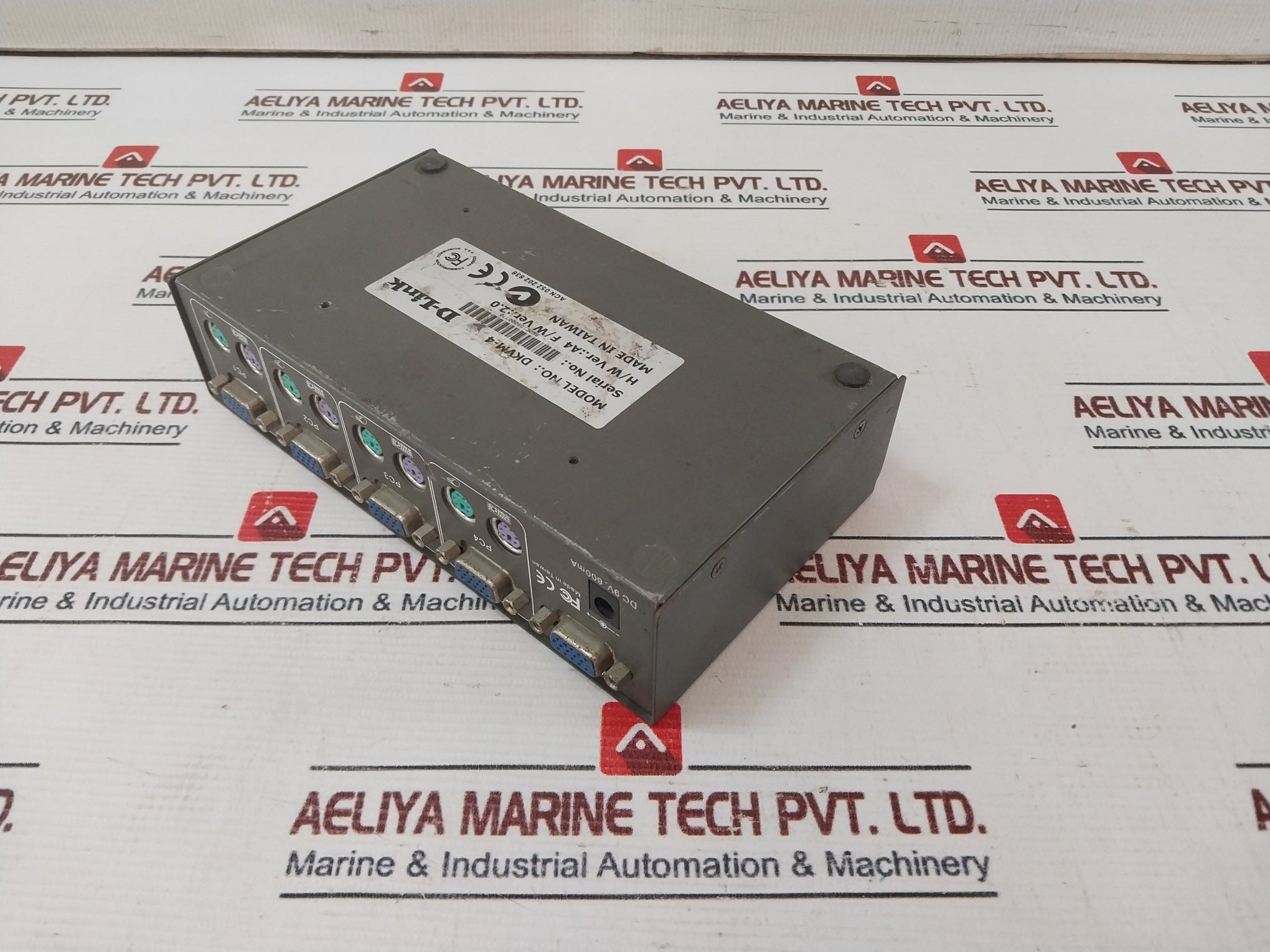 D-link Dkvm-4 4-port Kvm Switch 600Ma Dc9V