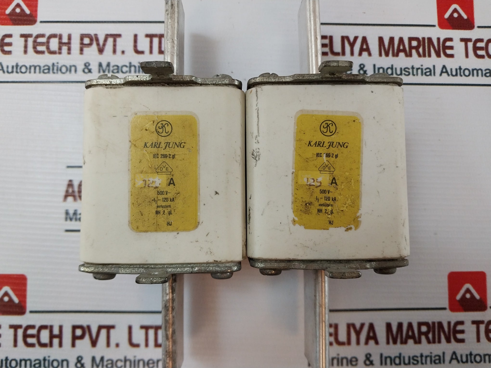Karl Jung Iec 269-2 Gl Fuse 125A 500V 120 Ka