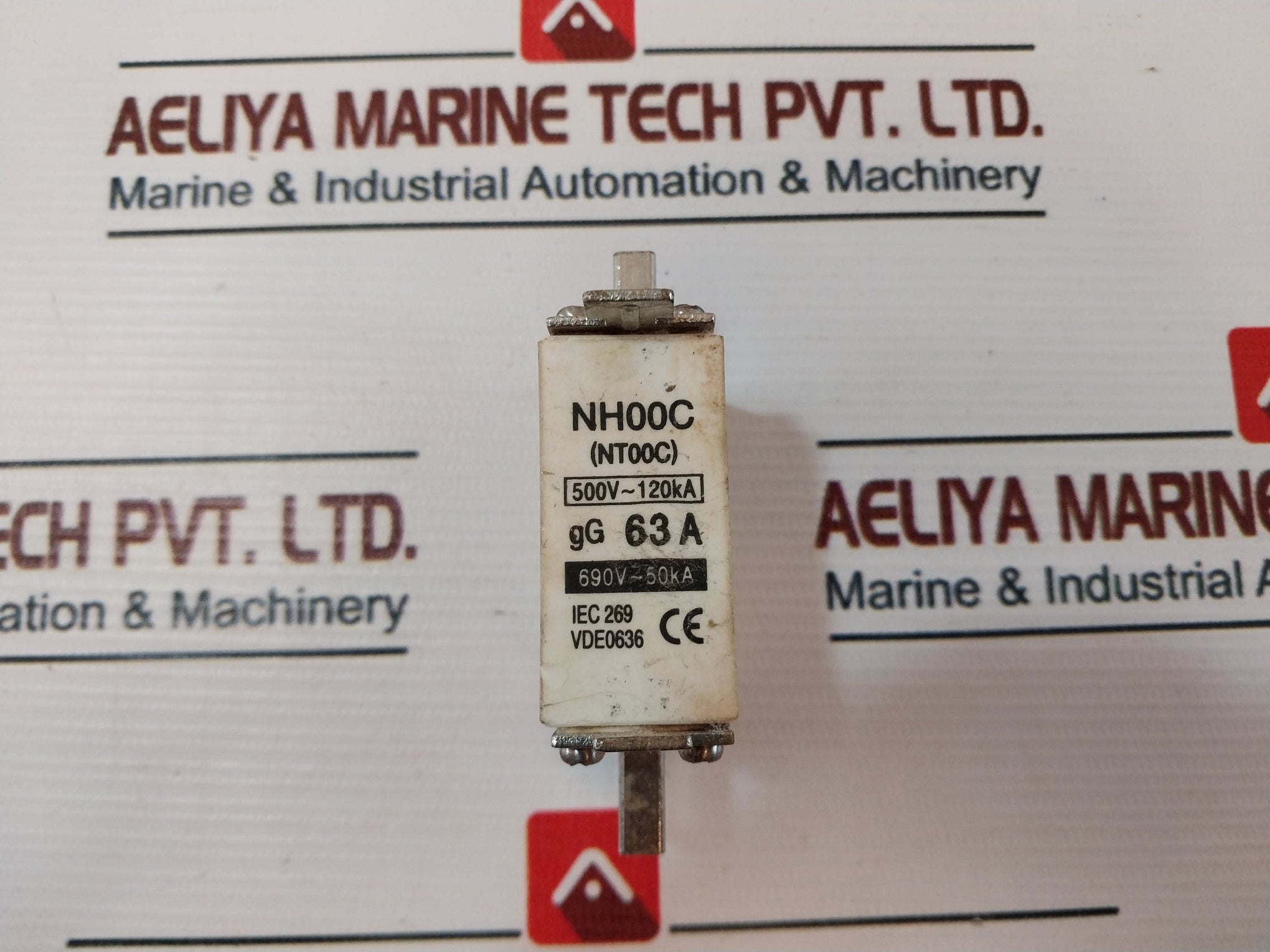 Nh00C (Nt00C) Fuse Link Gg 63A 500V~120Ka 690V~50Ka