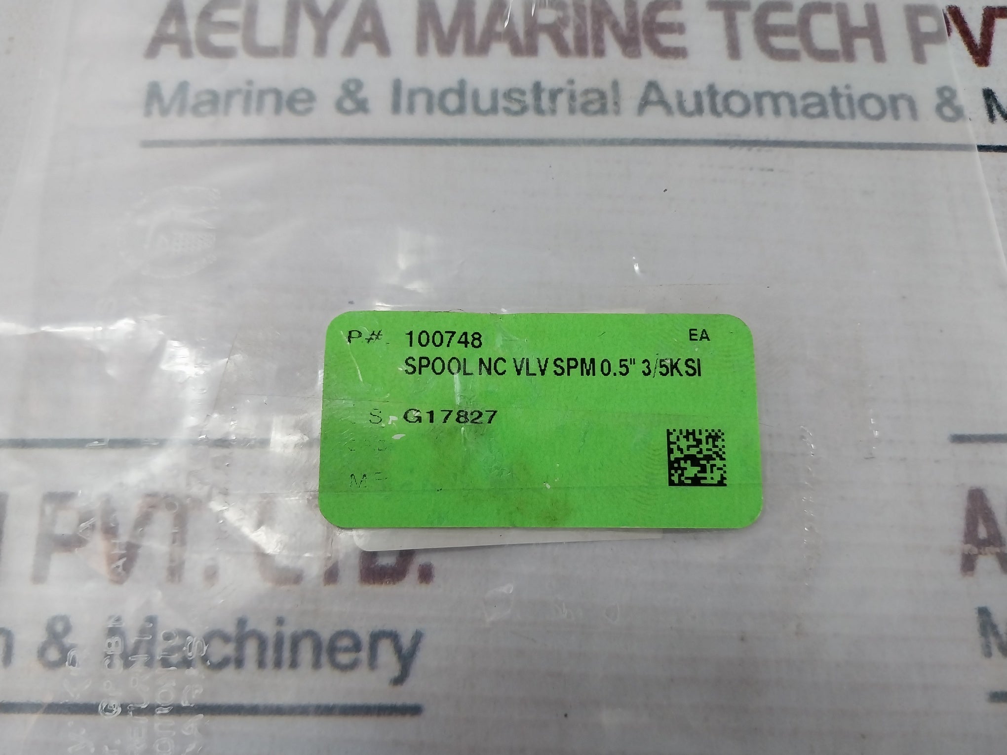 Oceaneering 100748 Directional Valve