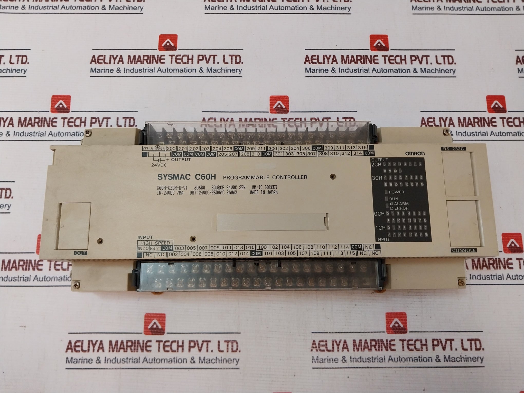Omron C60H-c2Dr-d-v1 Programmable Controller Sysmac C60H 24Vdc 7Ma