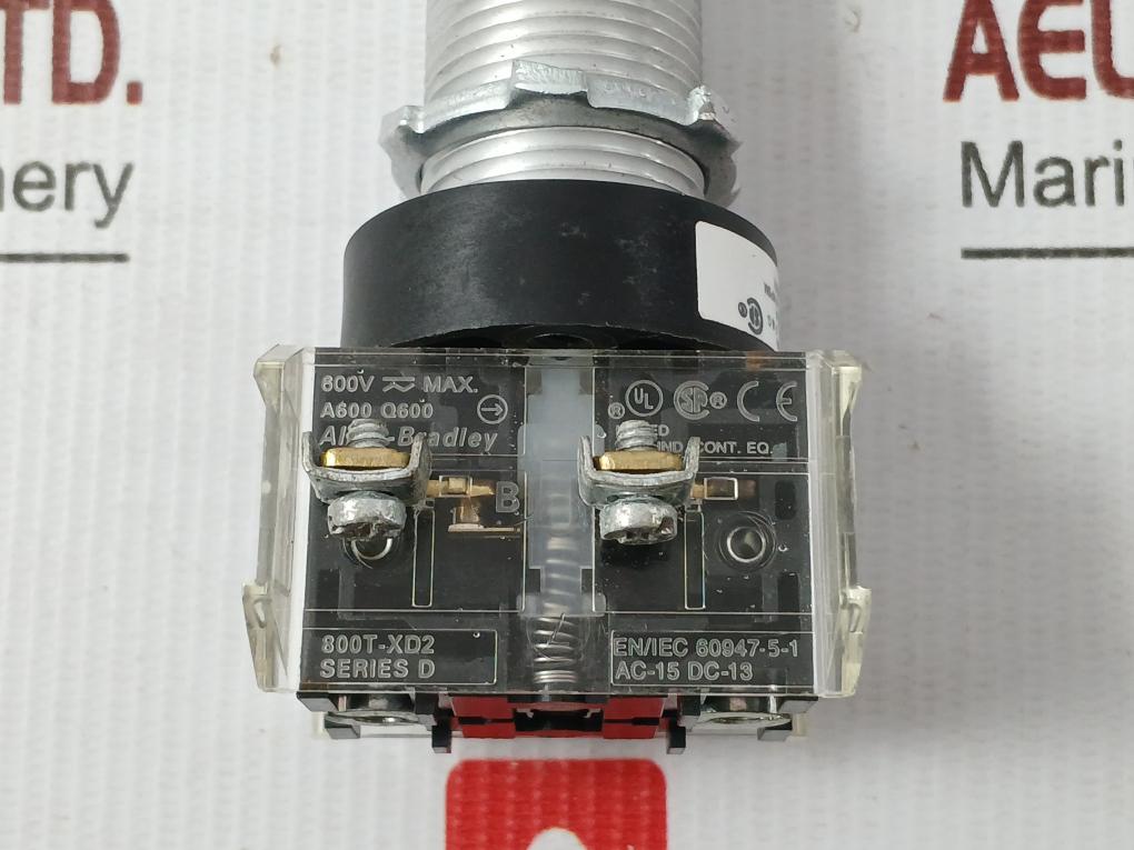 800H-dph16# Push Button Allen-bradley 600V Max