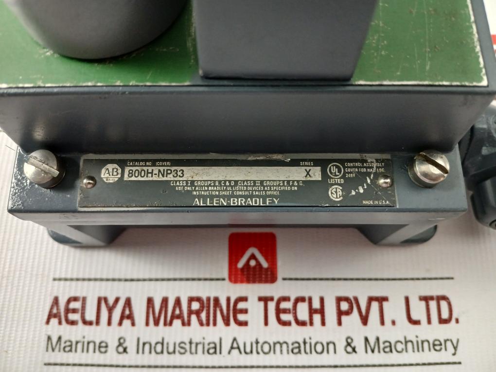 800H-np33 Allen-bradley 7 & 9 Hazardous Location Push Button Station