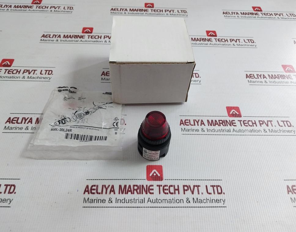 800L-30L24R Allen-bradley 24V Ac/Dc Red Pilot Light