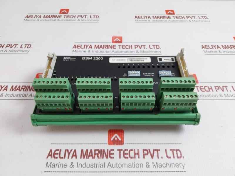 810.001.230-25 Bsm 2200 I/O Module Sam Electronics