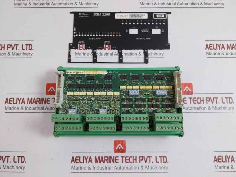 810.001.230-25 Bsm 2200 I/O Module Sam Electronics