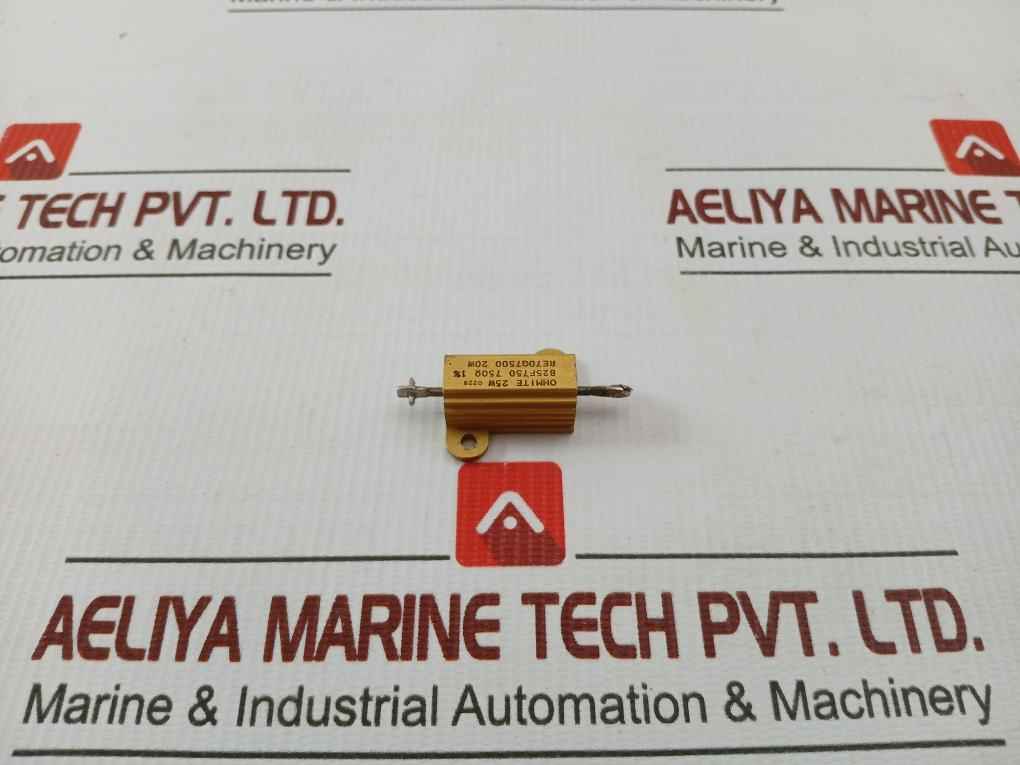 825F750 Ohmite Wirewound Power Resistor 750 Ohm