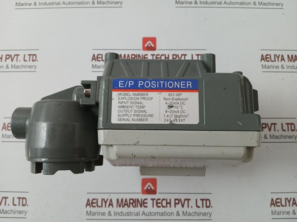 831-wp Electro-pneumatic Positioner Forbes Marshall 1.4-7.0Kgf/Cm2
