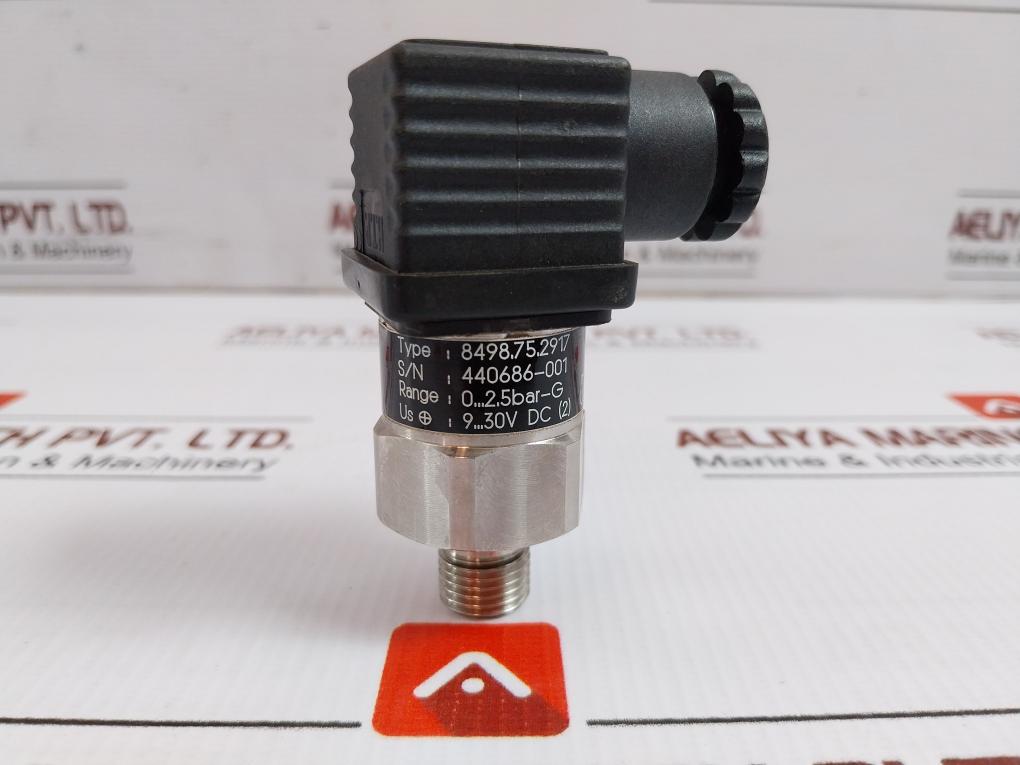 8498.75.2917 Pressure Transmitter 6 Bar 9..30V Dc Trafag