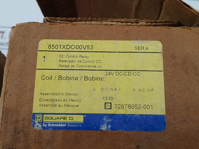 8501Xdo00V53 Dc Control Relay Square D