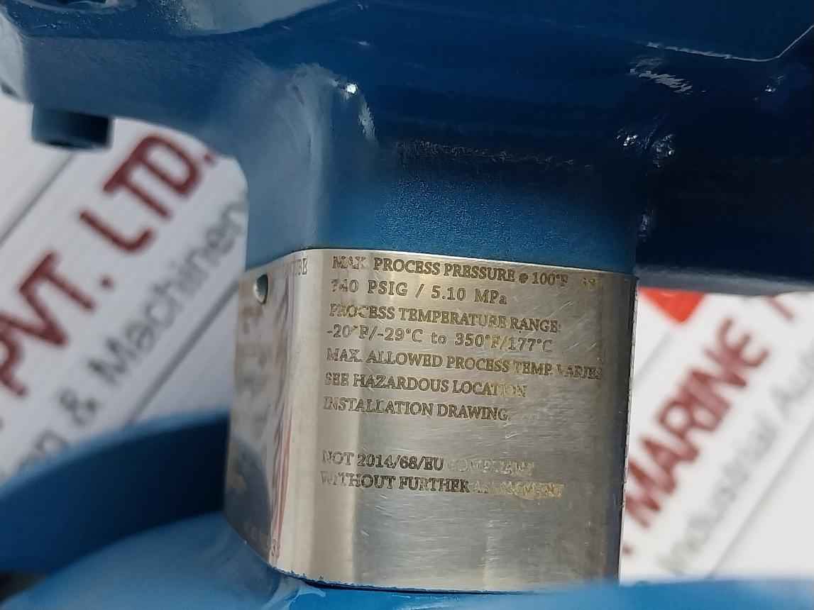 8705Tsa015C3M0K1Q4Q5Q8Q66Q70 Pressure Transmitter Rosemount 740Psig 500Ma