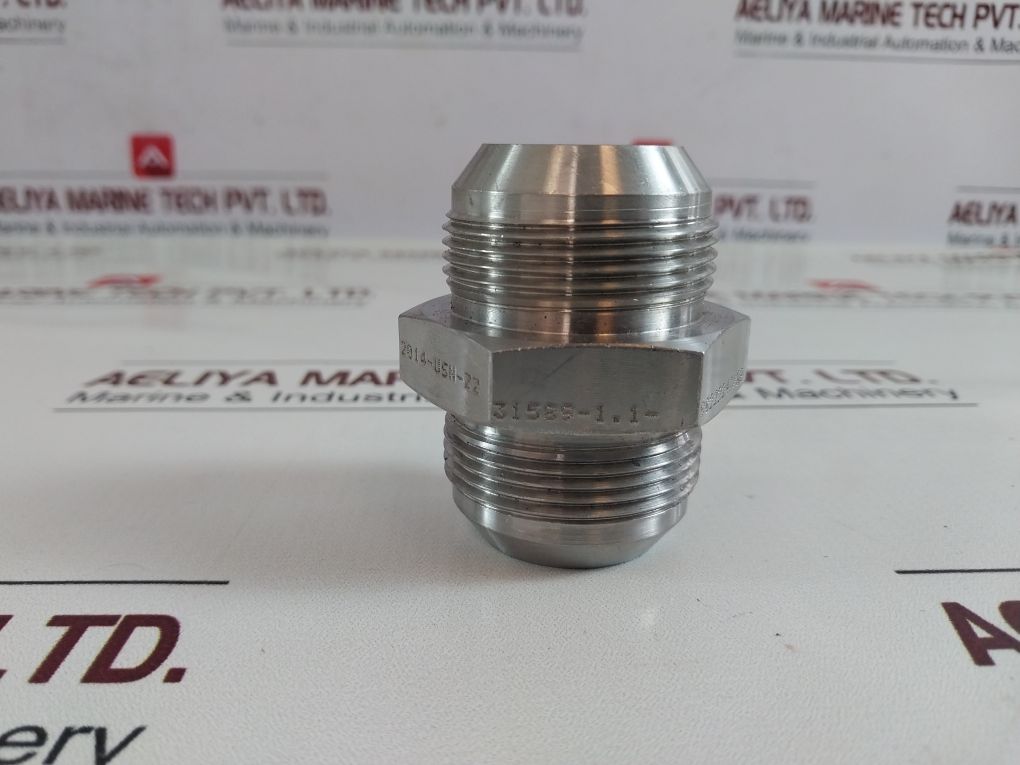 Lot of 2X OCEANEERING 88222241 Straight Union Adapter Male