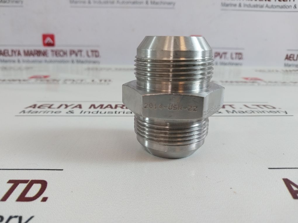 Lot of 2X OCEANEERING 88222241 Straight Union Adapter Male