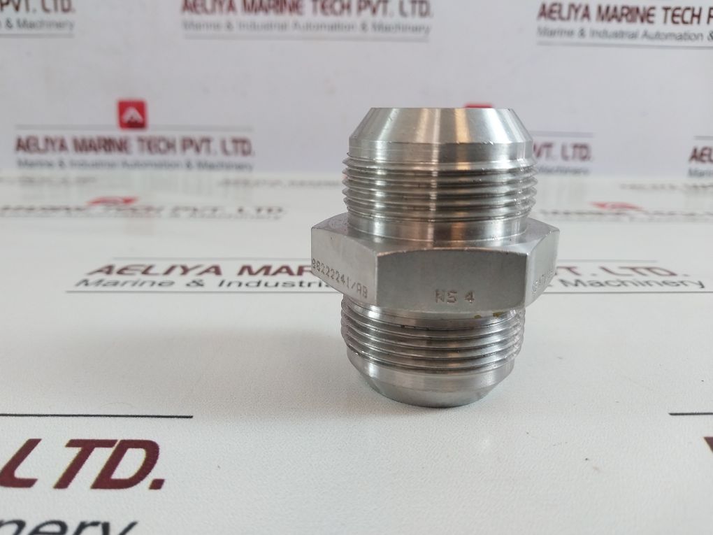 Lot of 2X OCEANEERING 88222241 Straight Union Adapter Male
