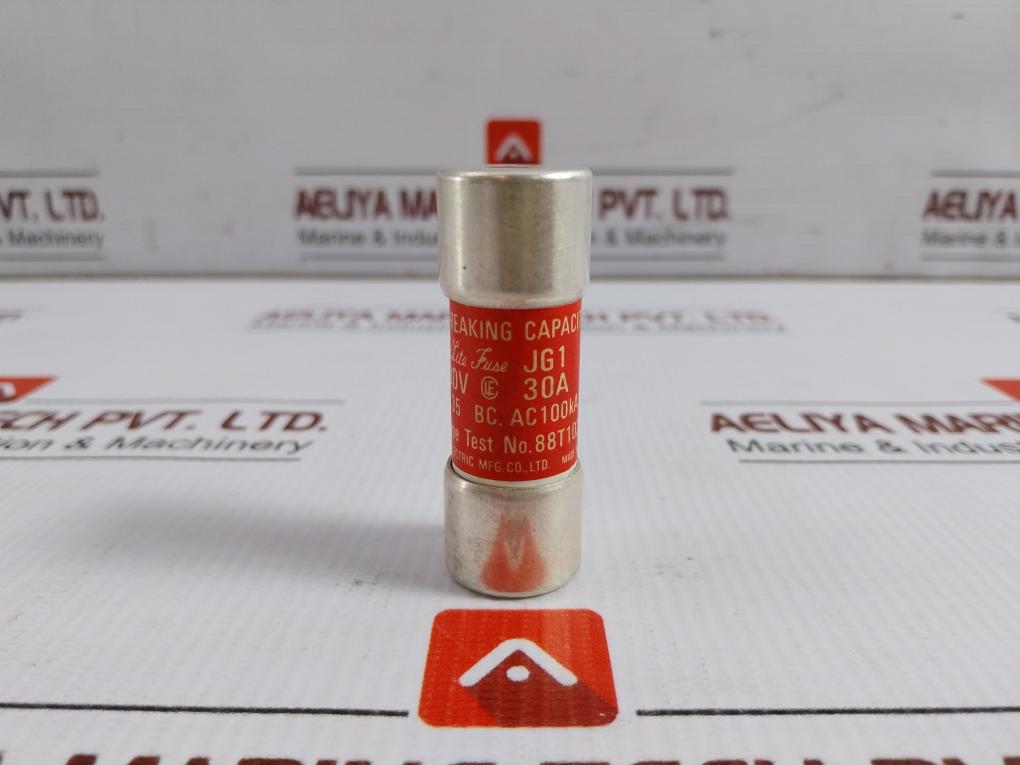 88T102-Jg1-Utsunomiya-Electric-600-Vac-30A-Ac100Ka-Cello-lite-Fuse-Lot-Of-4X-209317-7
