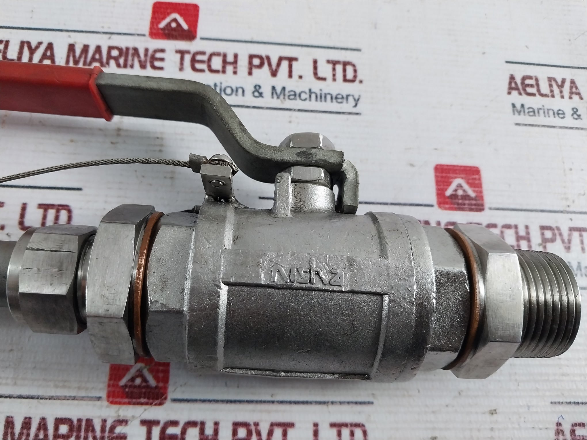 Nisha Cf8M Ball Valve With Probe And Cable