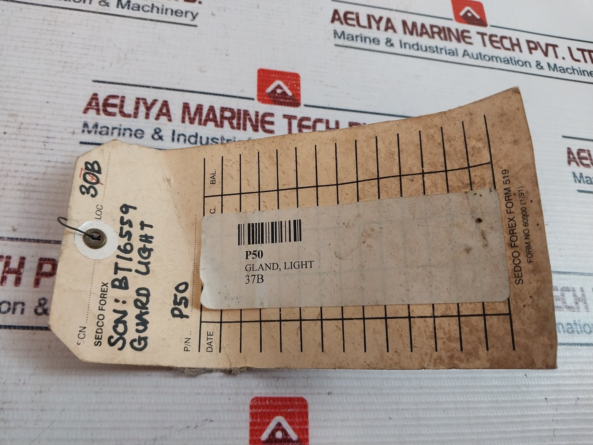 Fixture Fitting 5021G Gland Light P50
