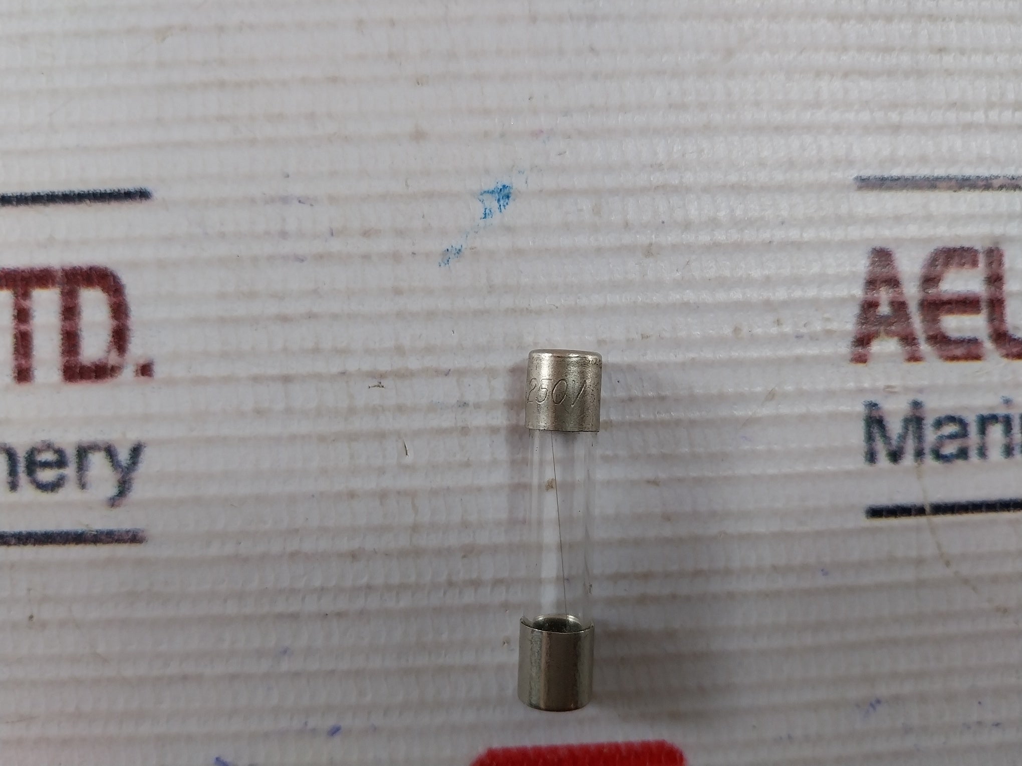 Lot of 11X F630MA 250V Glass Tube Fuse
