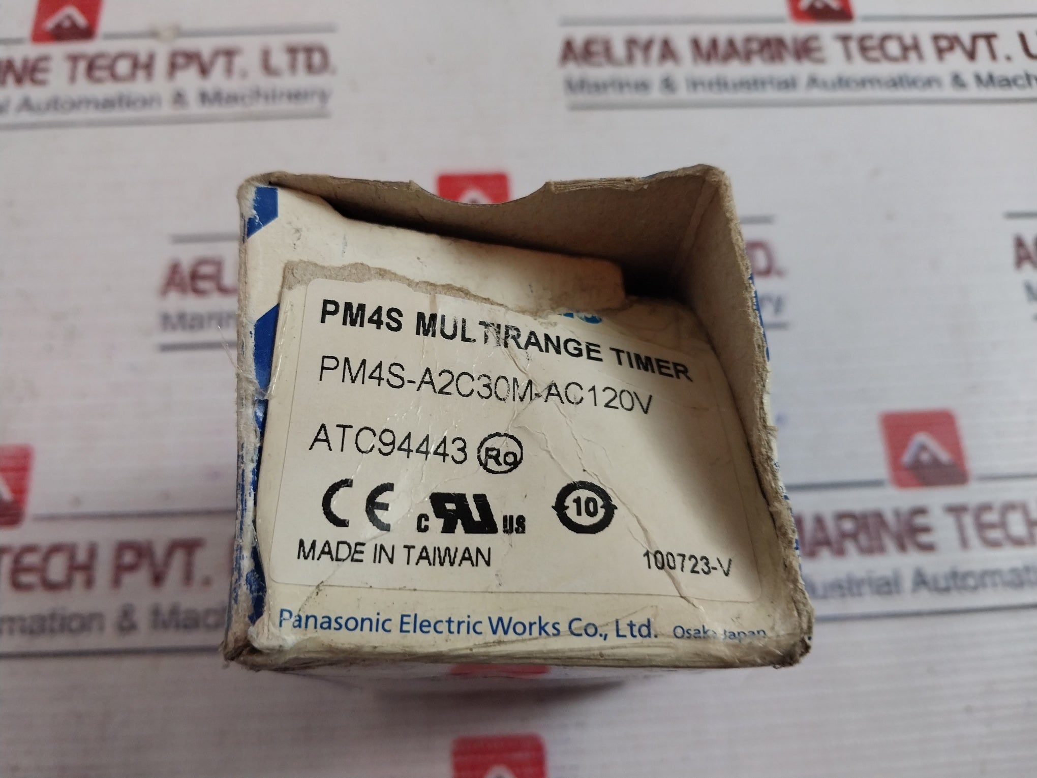 Panasonic Electric Pm4S-a2C30M-ac120V Multirange Timer 100-120V