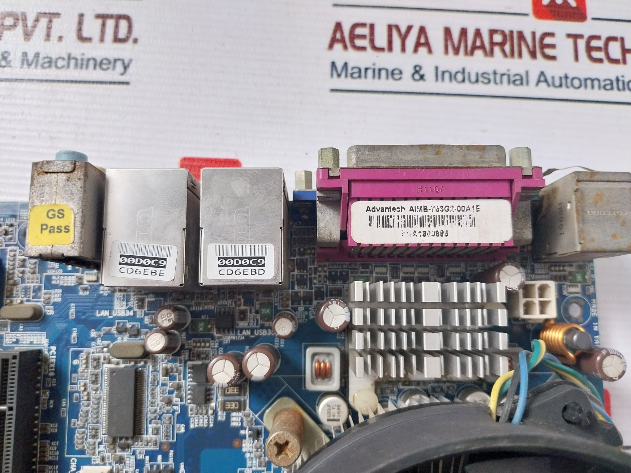Advantech Aimb-763G2-00A1E Industrial Motherboard Jzc823A Dc 12V