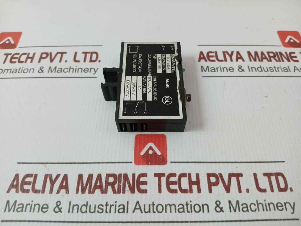9.01.7-91.08.00-02 Plug In Relay 24V Mak