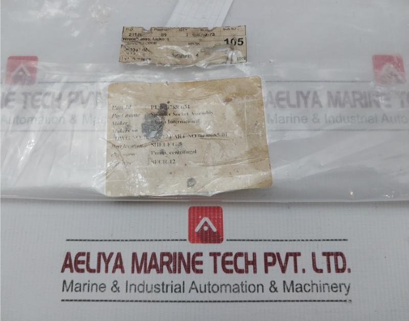 90085-01J Spanner Socket Assembly 0090085-01 Ebara