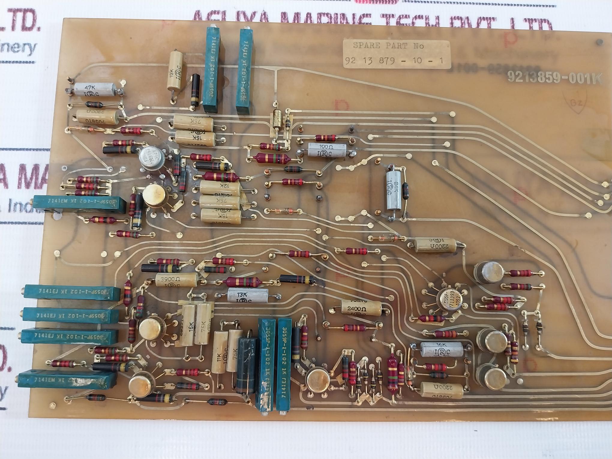 9213859-001L/ 9213859-001K Printed Circuit Board Used