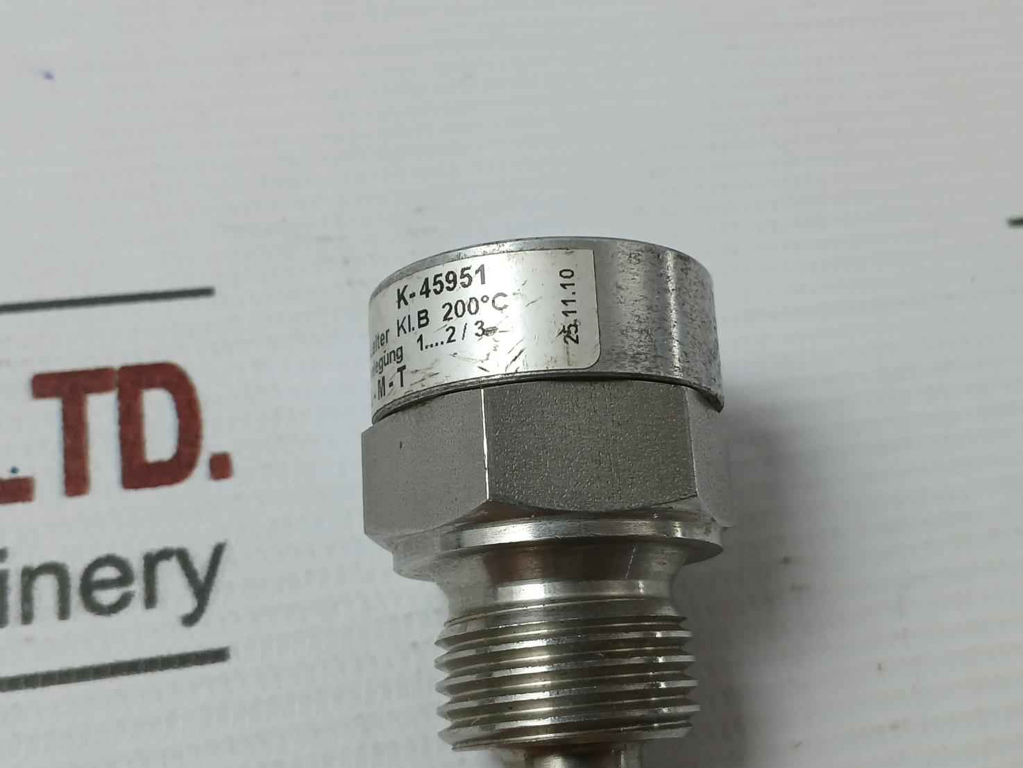 A-m-t Resistance Thermometer Tf211.001 3-leiter/3-wire