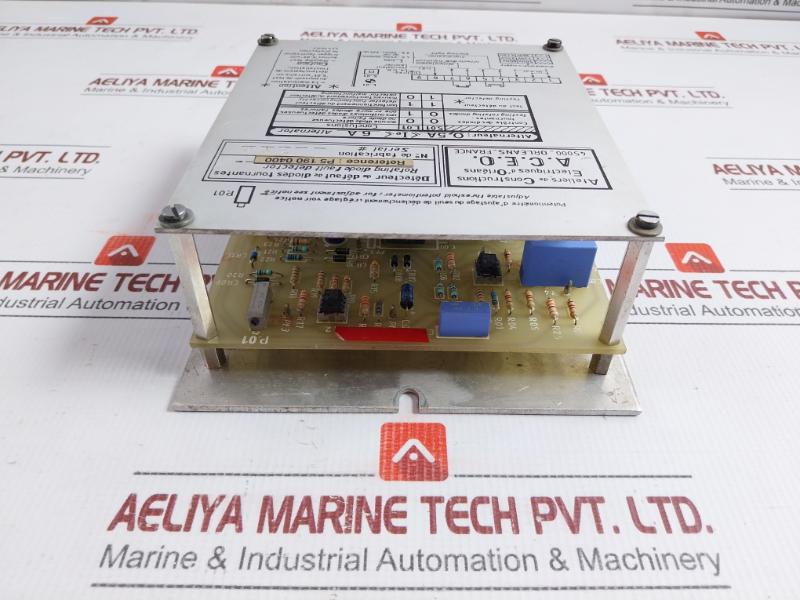 A.C.E.O 4A 250V 50/60Hz Rotating Diode Fault Detector P5 190 0400