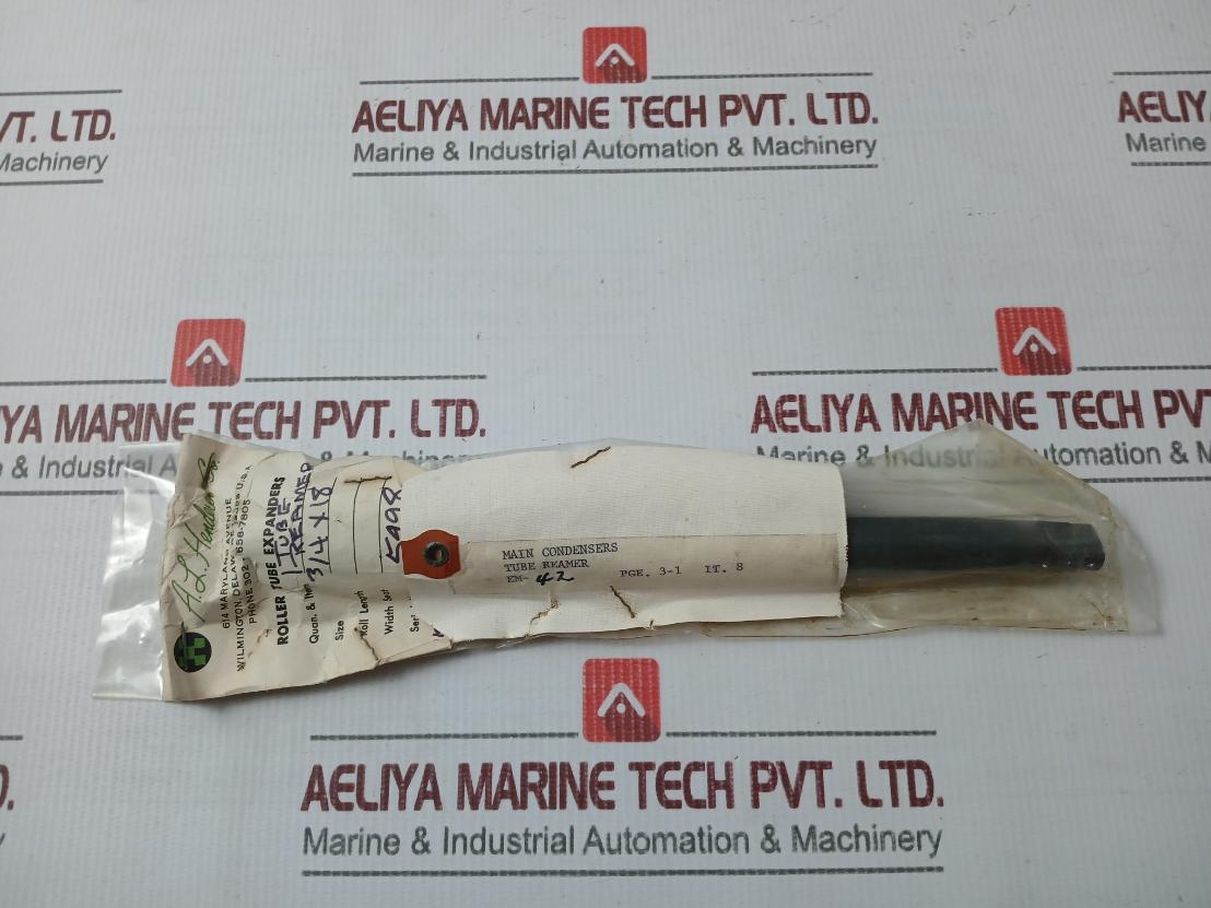 A.L. Henderer Tube Reamer Roller Tube Expander 3/4 X 18