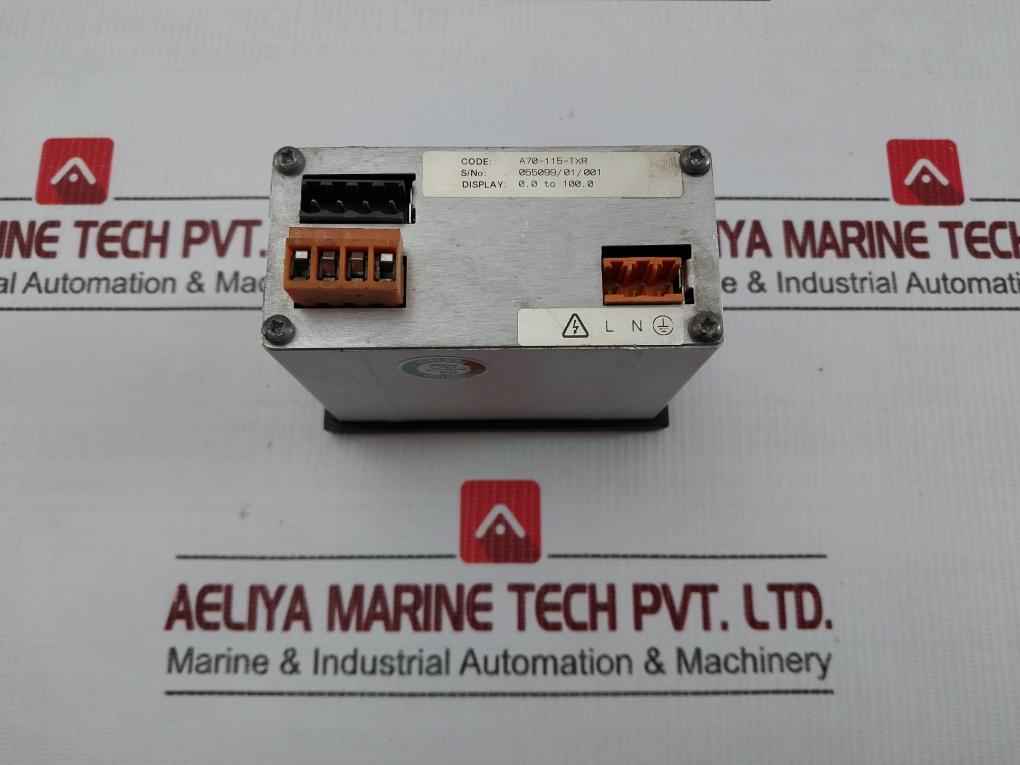 A70-115-txr Process Input Panel Meter Beka Associates 115Vac 50/60Hz