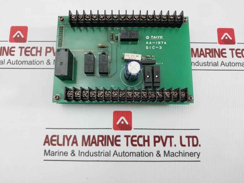 Aa-197A Printed Circuit Board Sic-3 Taiyo Electric