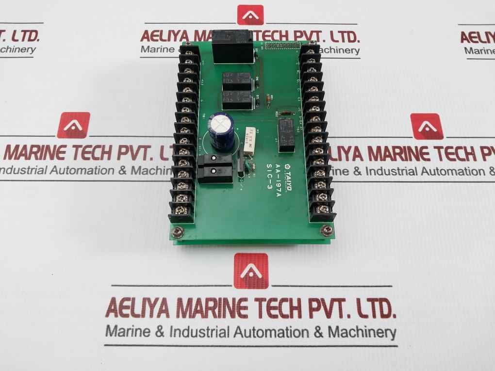 Aa-197A Printed Circuit Board Sic-3 Taiyo Electric