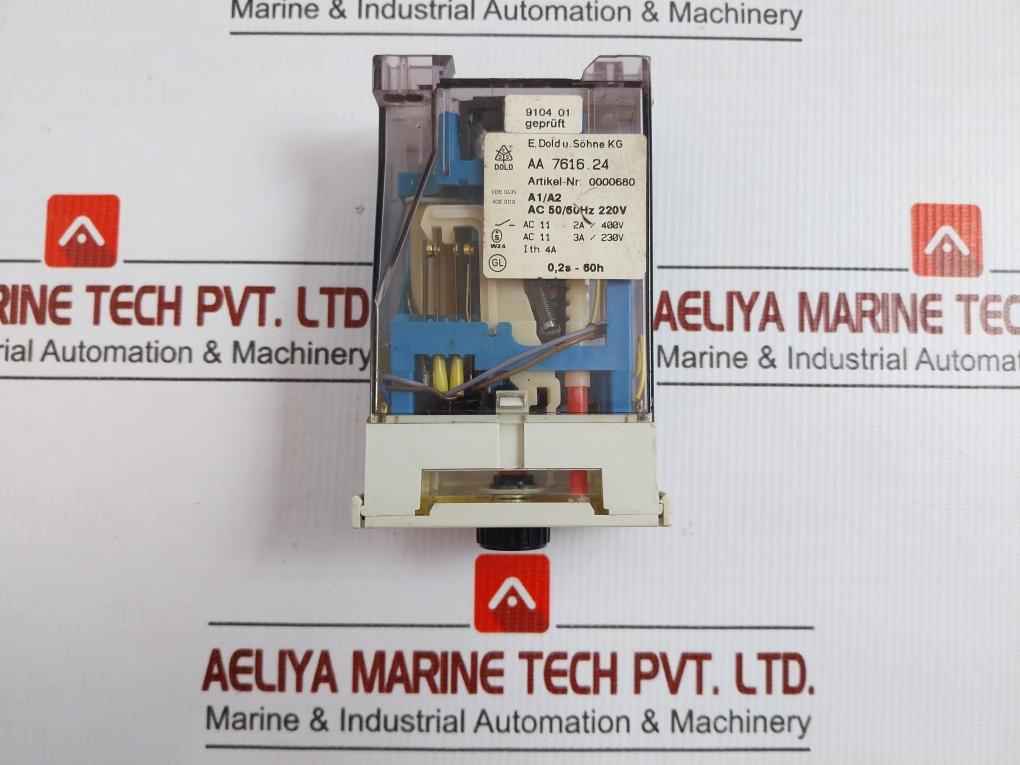 Aa 7616.24 Time Delay Relay E.Dold U.Sohne 230V