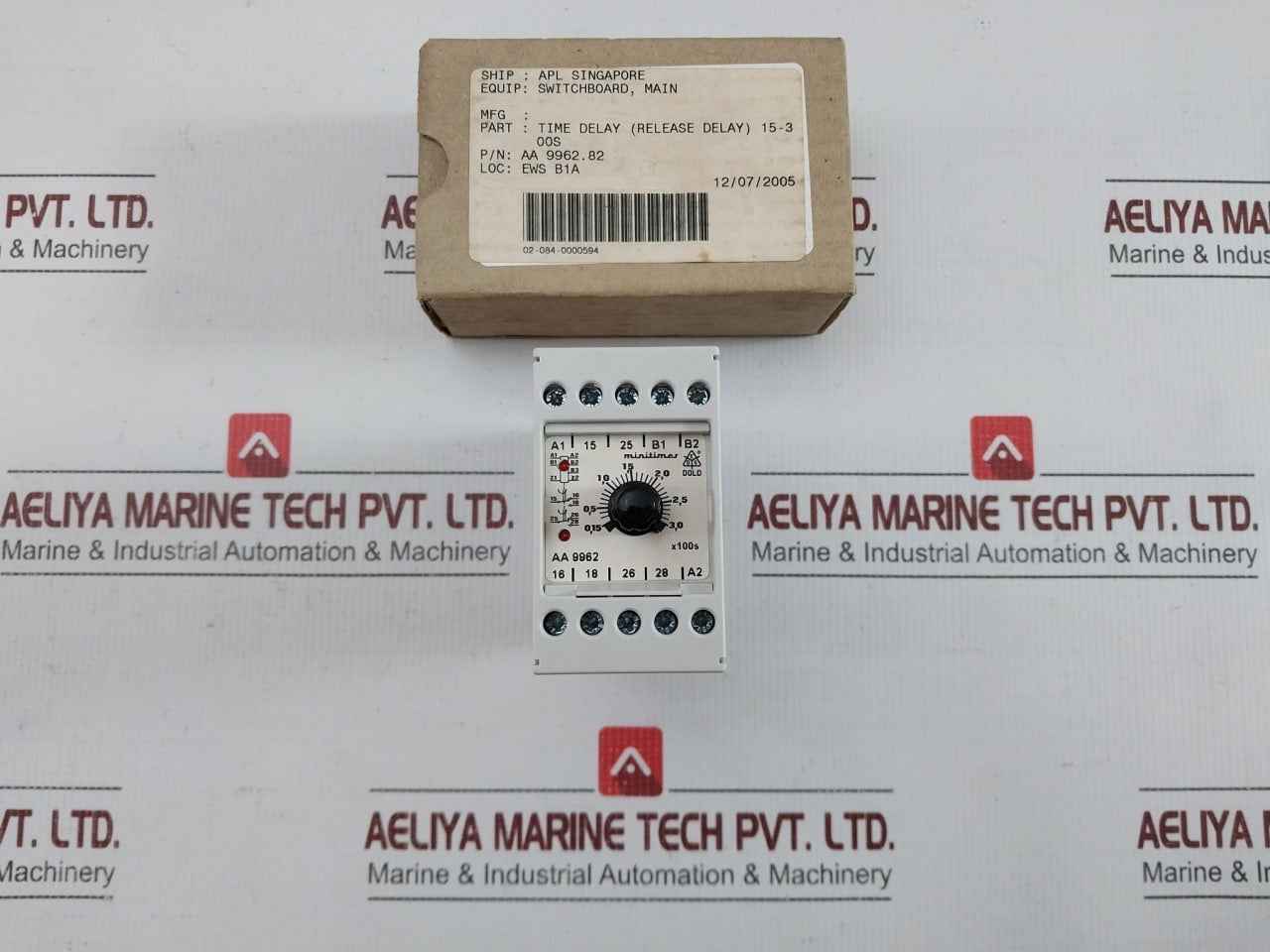 Aa 9962.82 Off-delay Time Relay 230Vac E. Dold & Sohne