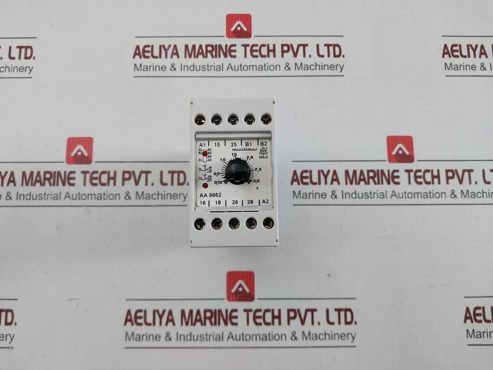 Aa 9962.82 Timer Relay Ac 11 3A/250V E.Dold & Sohne